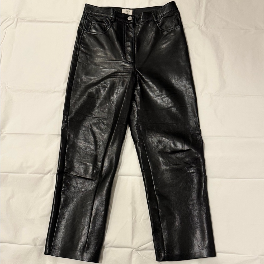 Aritzia Melina Leather Pant